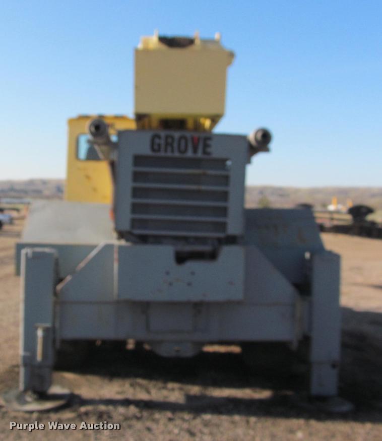 image for item K3884 1972 Grove RT63S rough terrain crane