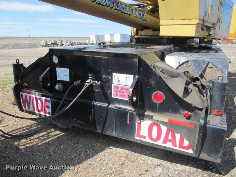 image for item K3889 1985 Grove TMS760 hydraulic crane with carrier