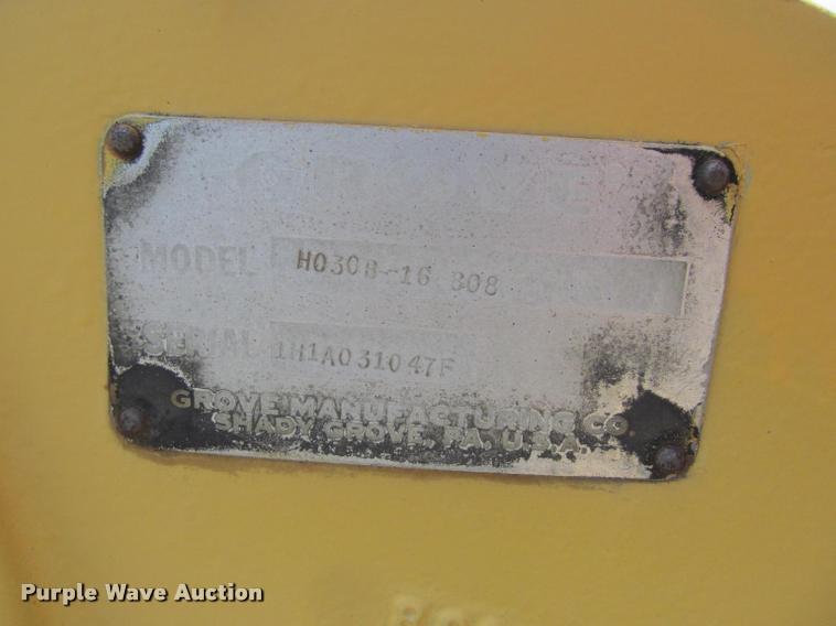 image for item K3889 1985 Grove TMS760 hydraulic crane with carrier