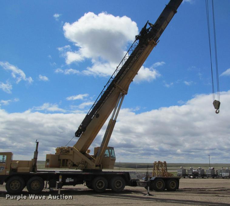image for item K3889 1985 Grove TMS760 hydraulic crane with carrier