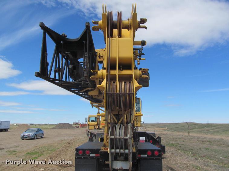 image for item K3889 1985 Grove TMS760 hydraulic crane with carrier