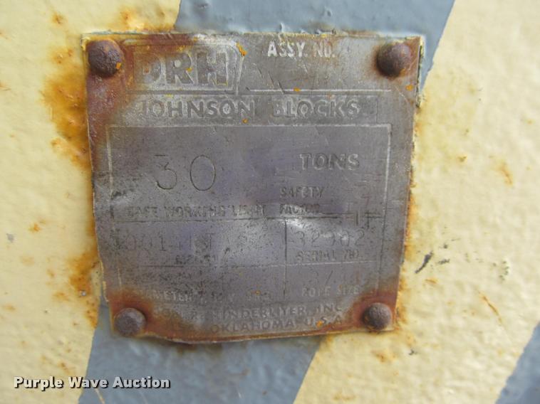 image for item K3889 1985 Grove TMS760 hydraulic crane with carrier