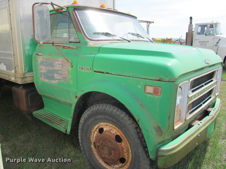 image for item K3930 1970 Chevrolet C50 box truck