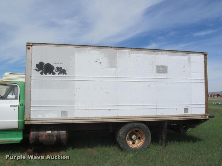 image for item K3930 1970 Chevrolet C50 box truck
