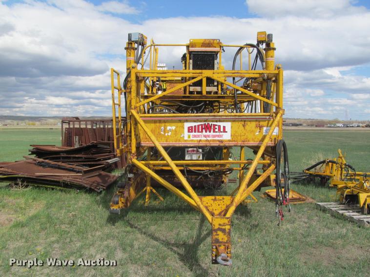 image for item K3937 Bid-Well 5000 concrete paver