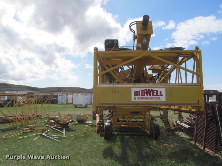 image for item K3937 Bid-Well 5000 concrete paver