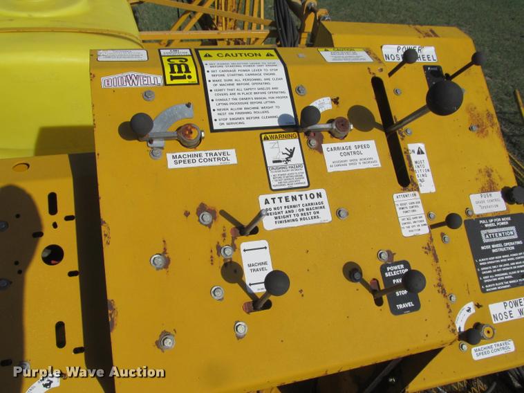 image for item K3937 Bid-Well 5000 concrete paver