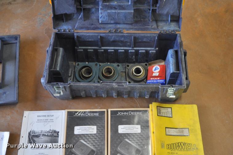 image for item K3937 Bid-Well 5000 concrete paver