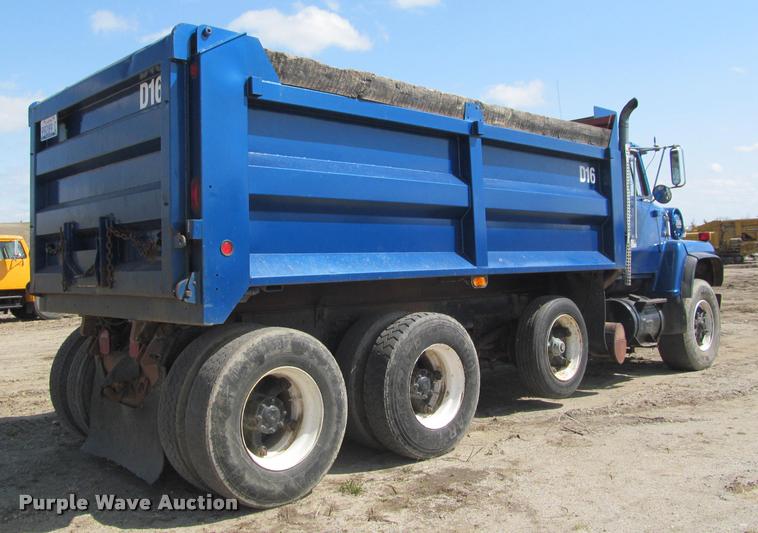 image for item K3952 1986 Ford 8000 dump truck