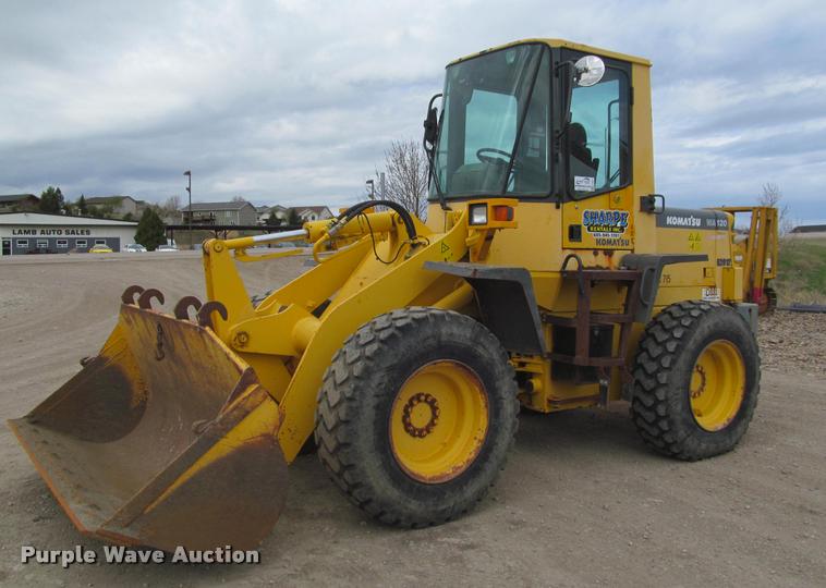 image for item K3957 1999 Komatsu WA120 wheel loader