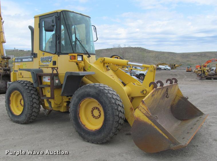 image for item K3957 1999 Komatsu WA120 wheel loader