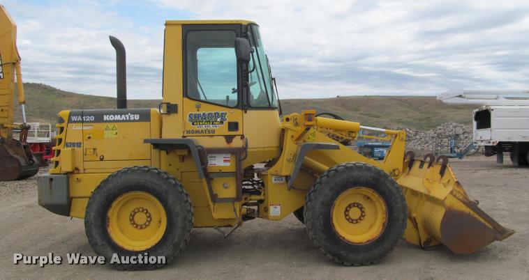 image for item K3957 1999 Komatsu WA120 wheel loader