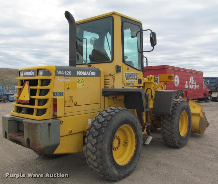 image for item K3957 1999 Komatsu WA120 wheel loader
