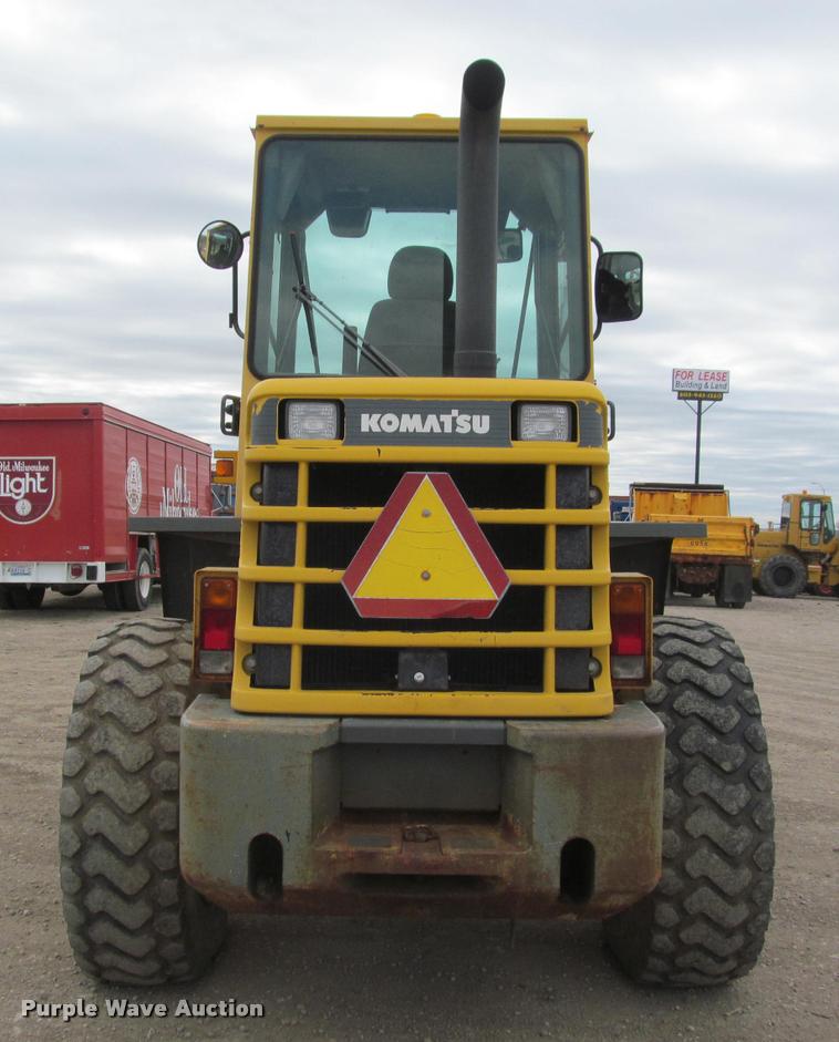 image for item K3957 1999 Komatsu WA120 wheel loader