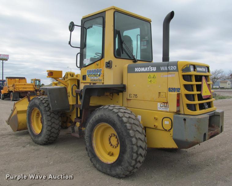 image for item K3957 1999 Komatsu WA120 wheel loader