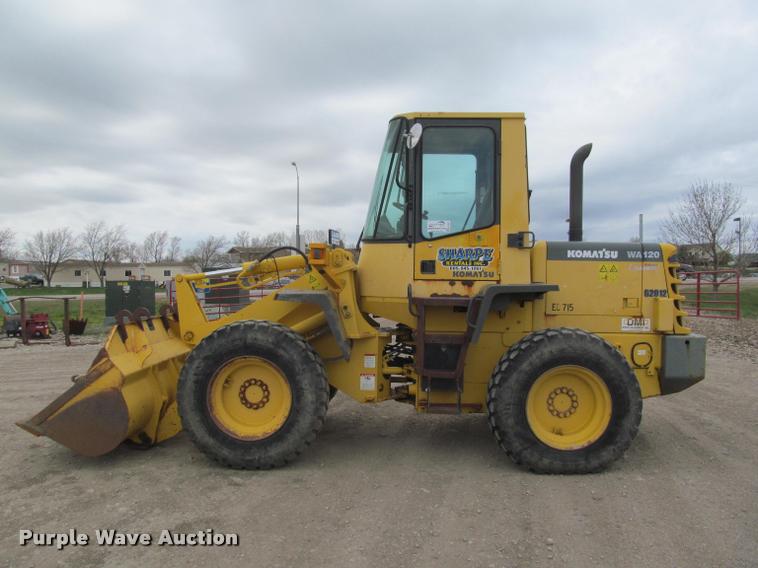 image for item K3957 1999 Komatsu WA120 wheel loader