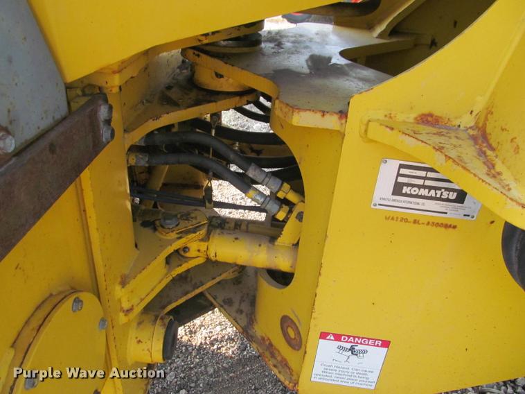 image for item K3957 1999 Komatsu WA120 wheel loader