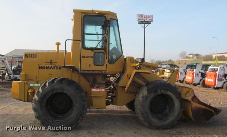 image for item K3958 1995 Komatsu WA120 wheel loader