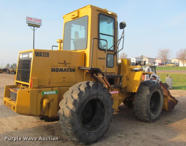 image for item K3958 1995 Komatsu WA120 wheel loader