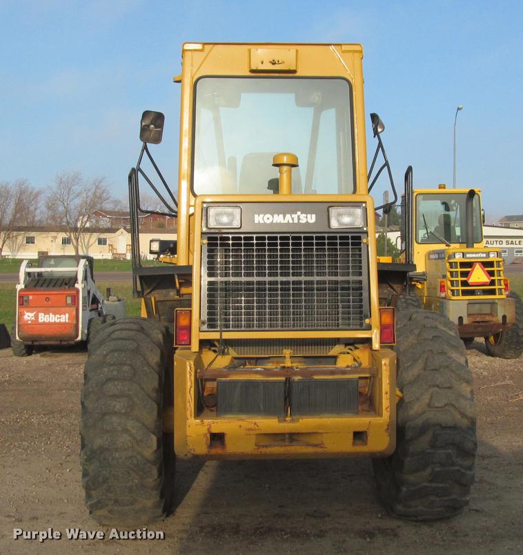 image for item K3958 1995 Komatsu WA120 wheel loader