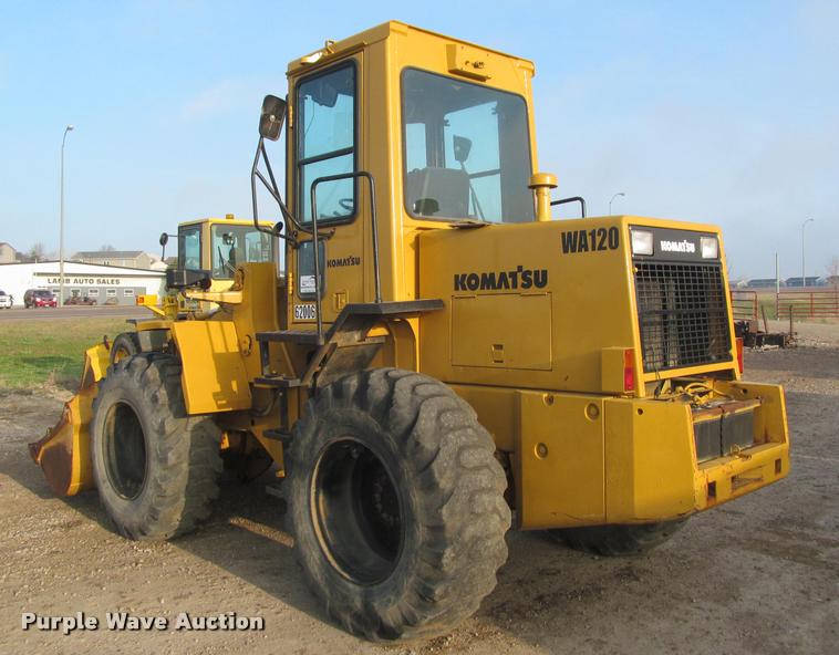 image for item K3958 1995 Komatsu WA120 wheel loader