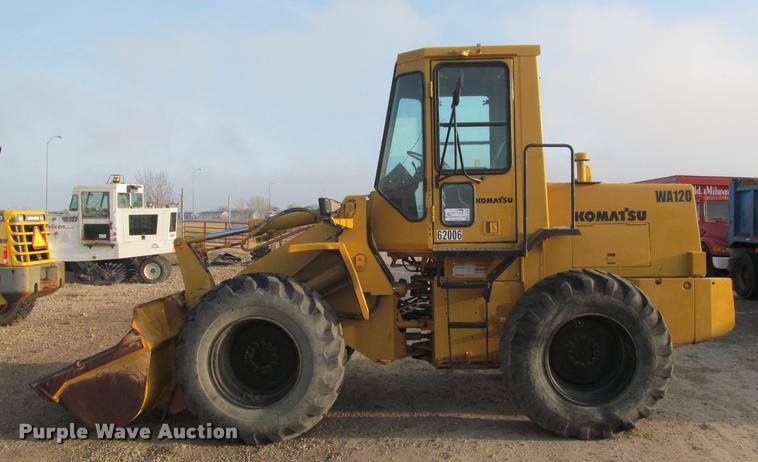 image for item K3958 1995 Komatsu WA120 wheel loader