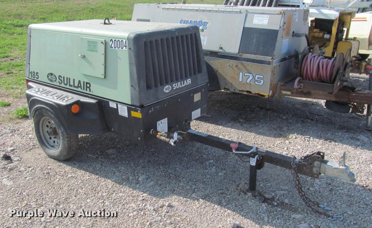 image for item K3964 Sullair 185 air compressor