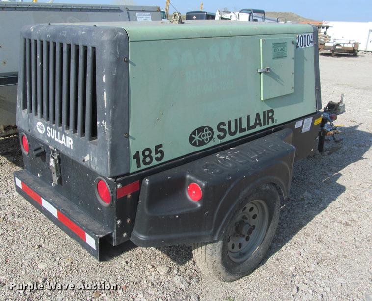 image for item K3964 Sullair 185 air compressor