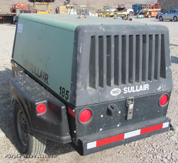image for item K3964 Sullair 185 air compressor