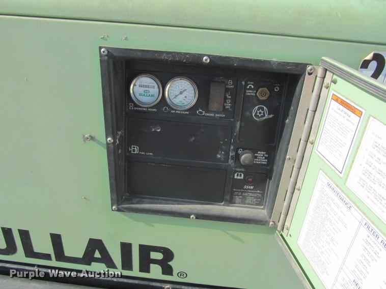 image for item K3964 Sullair 185 air compressor