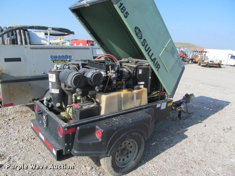 image for item K3964 Sullair 185 air compressor