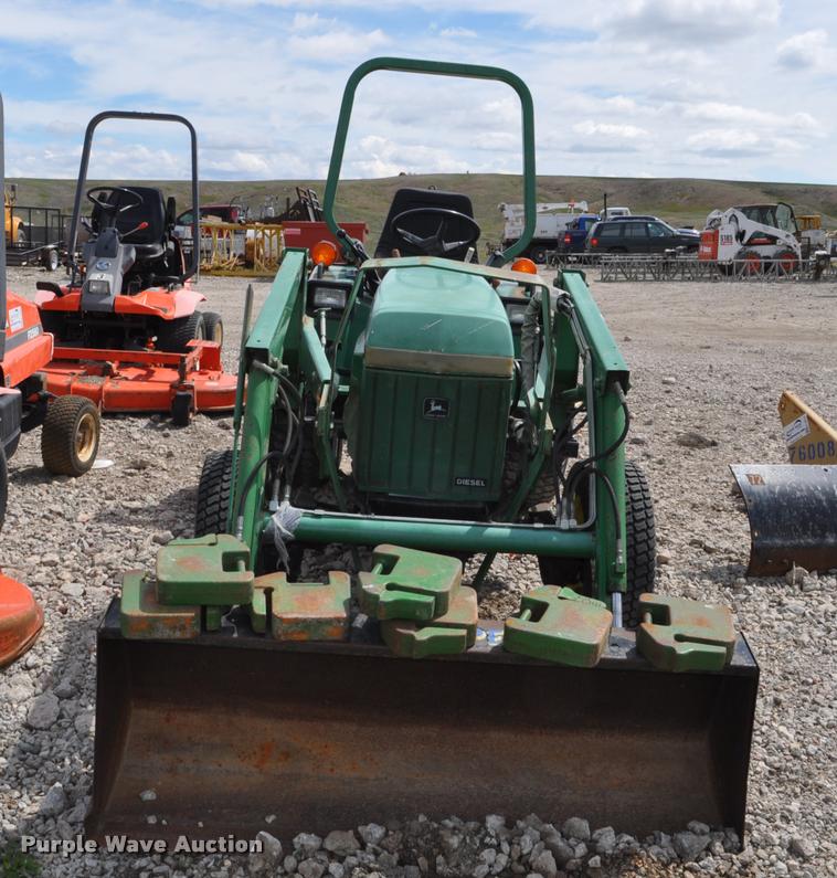 image for item K3969 1995 John Deere 955 MFWD tractor