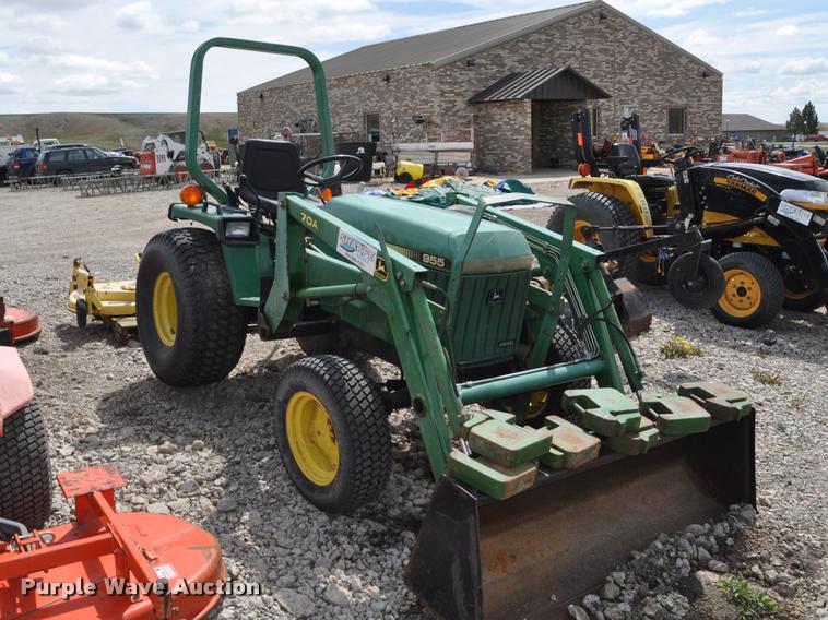 image for item K3969 1995 John Deere 955 MFWD tractor