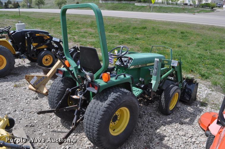 image for item K3969 1995 John Deere 955 MFWD tractor