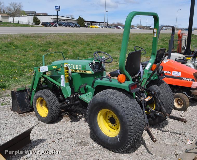 image for item K3969 1995 John Deere 955 MFWD tractor