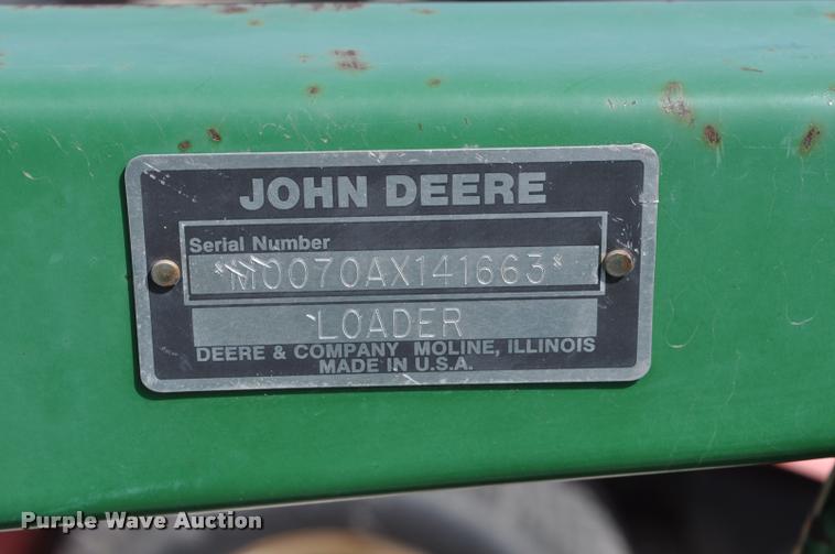 image for item K3969 1995 John Deere 955 MFWD tractor