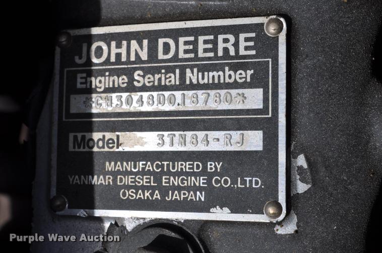 image for item K3969 1995 John Deere 955 MFWD tractor