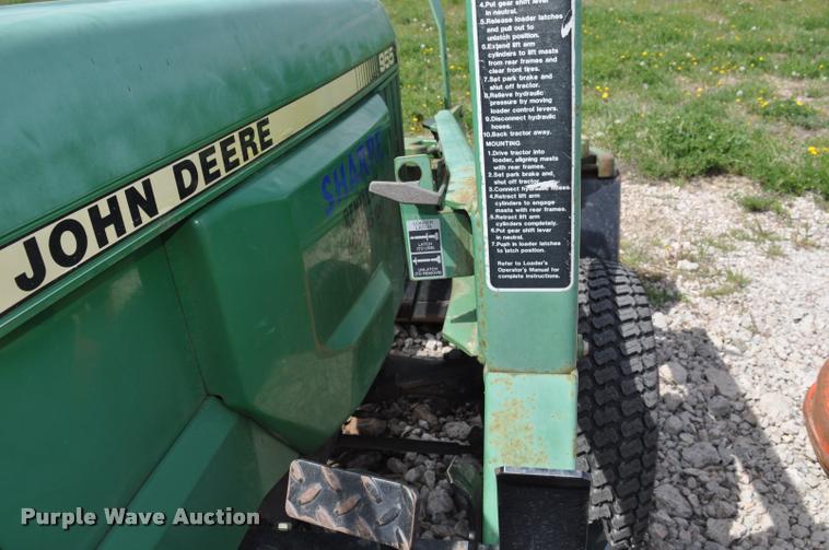 image for item K3969 1995 John Deere 955 MFWD tractor