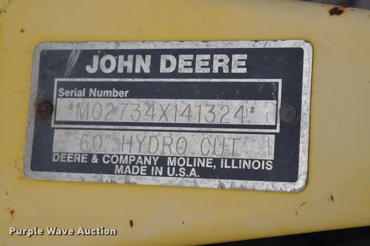 image for item K3969 1995 John Deere 955 MFWD tractor