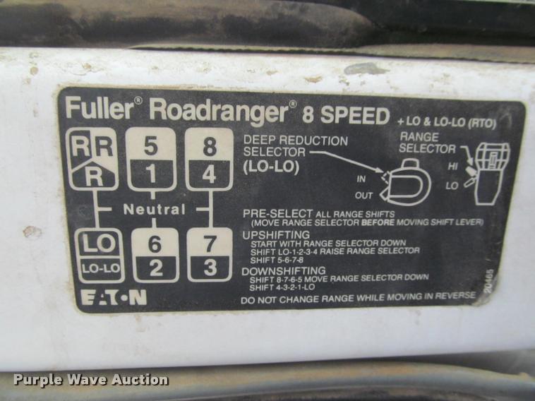 image for item K3971 1988 GMC Brigadier dump truck