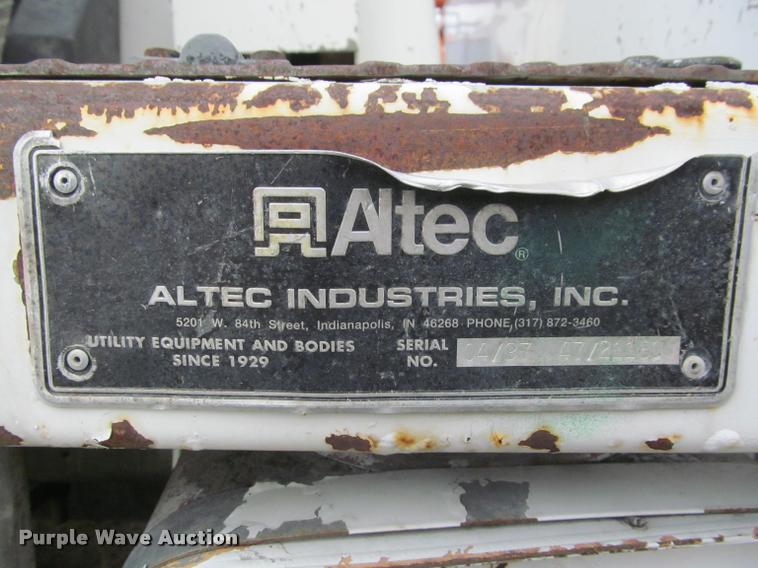 image for item K3982 1997 Ford F800 bucket truck