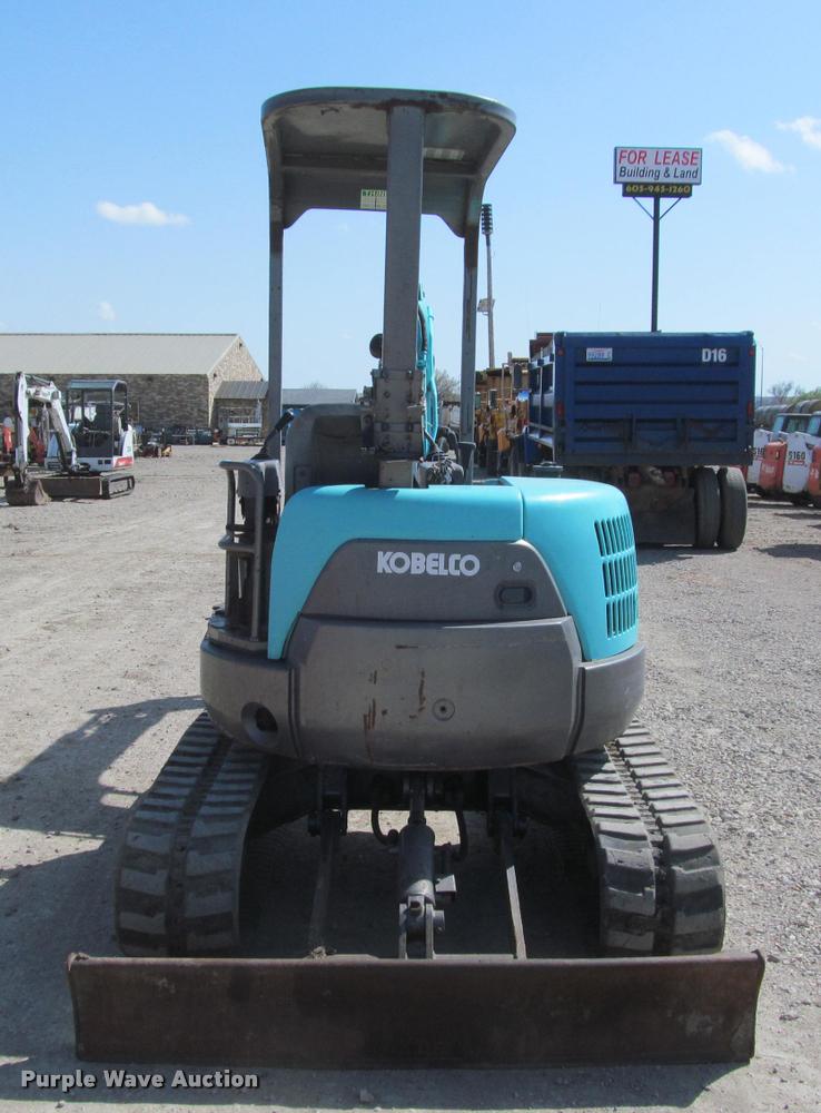 image for item K3986 Kobelco SK35 mini excavator