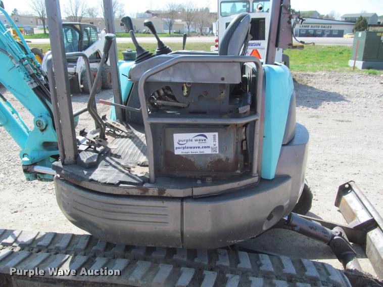 image for item K3986 Kobelco SK35 mini excavator