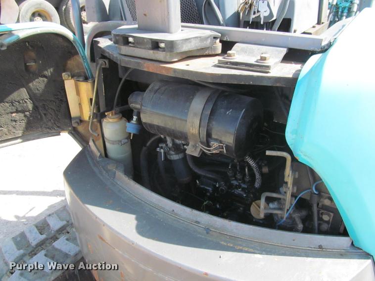 image for item K3986 Kobelco SK35 mini excavator