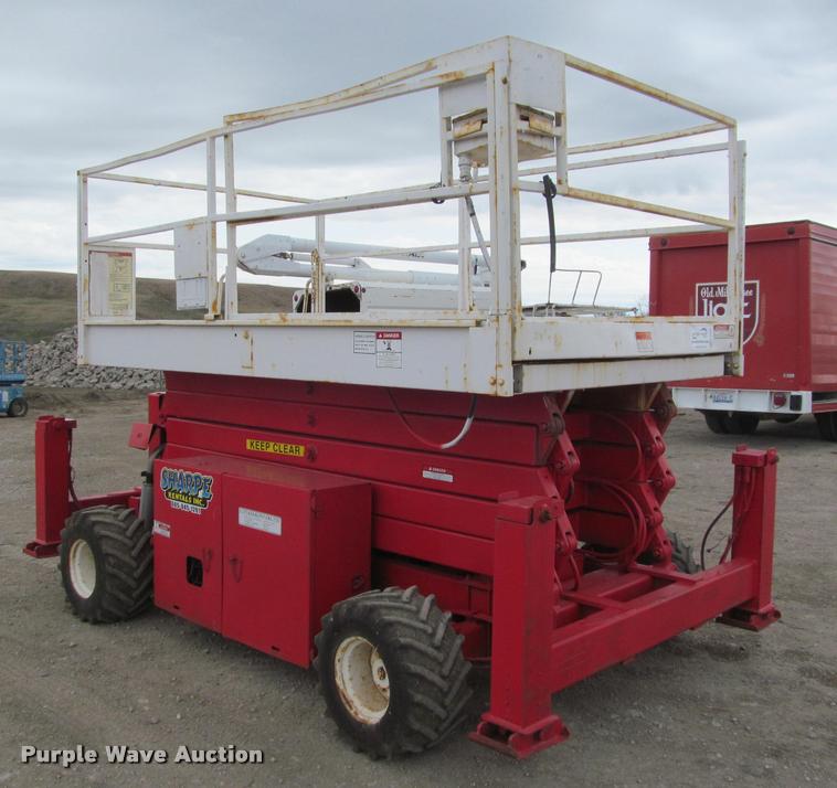 image for item K3989 1997 Snorkel SLH4084HD scissor lift