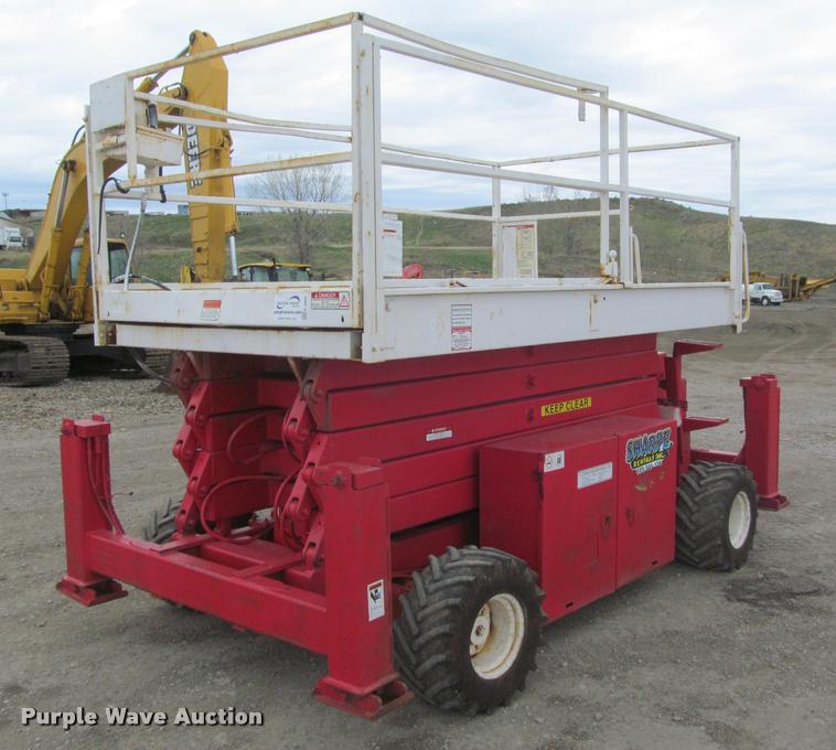 image for item K3989 1997 Snorkel SLH4084HD scissor lift