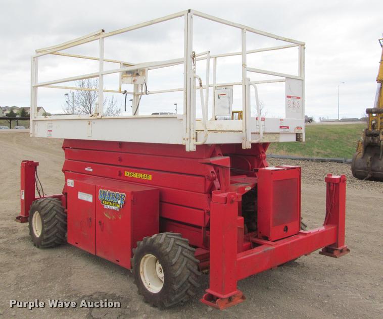 image for item K3989 1997 Snorkel SLH4084HD scissor lift