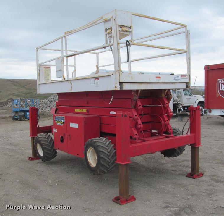 image for item K3989 1997 Snorkel SLH4084HD scissor lift