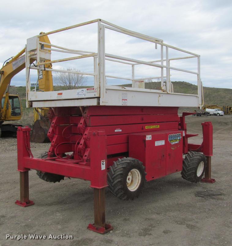 image for item K3989 1997 Snorkel SLH4084HD scissor lift