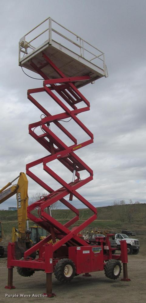 image for item K3989 1997 Snorkel SLH4084HD scissor lift